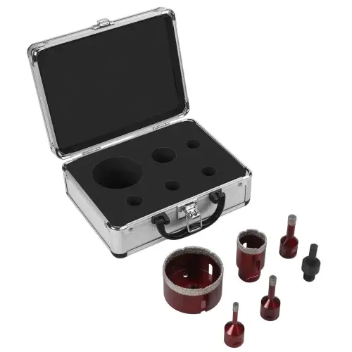 Sada diamantových korunek KRAFT&DELE KD12643, M14, 6 ks, 6–68 mm