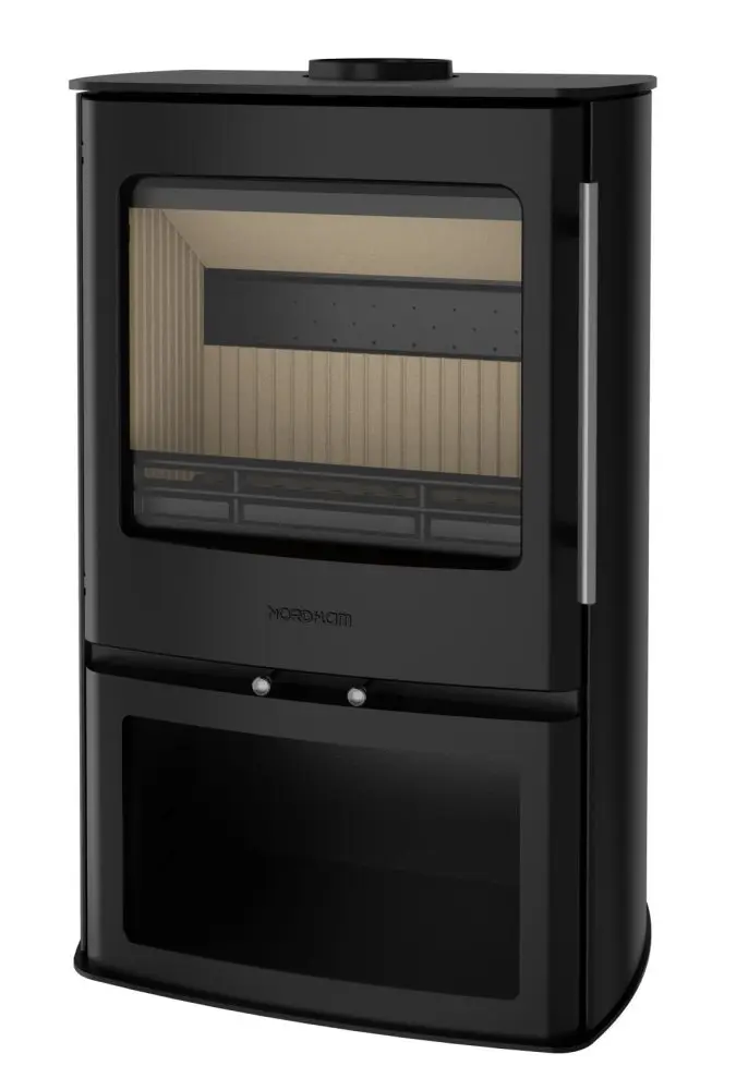 Krbová kamna NORDflam ASKER, 6,5 kW, černá
