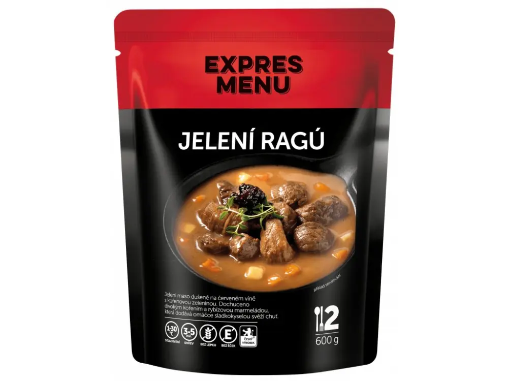 Expres menu Jelení ragú 600g