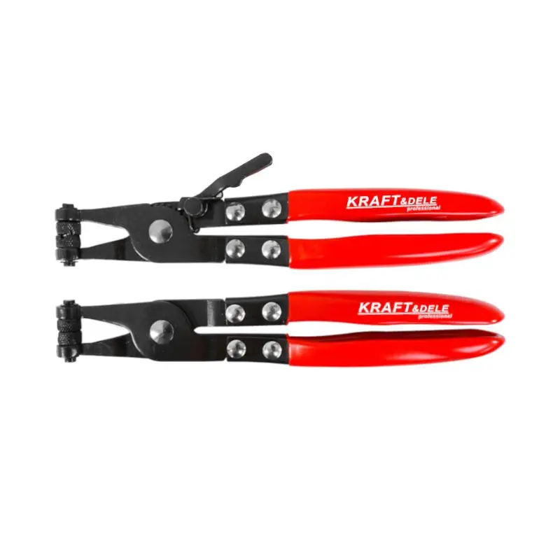 Kleště na hadicové spony Kraft&Dele KD10615, 220 mm, 2 ks
