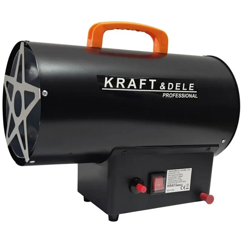 Plynový ohřívač Kraft&Dele KD11704, 25 kW