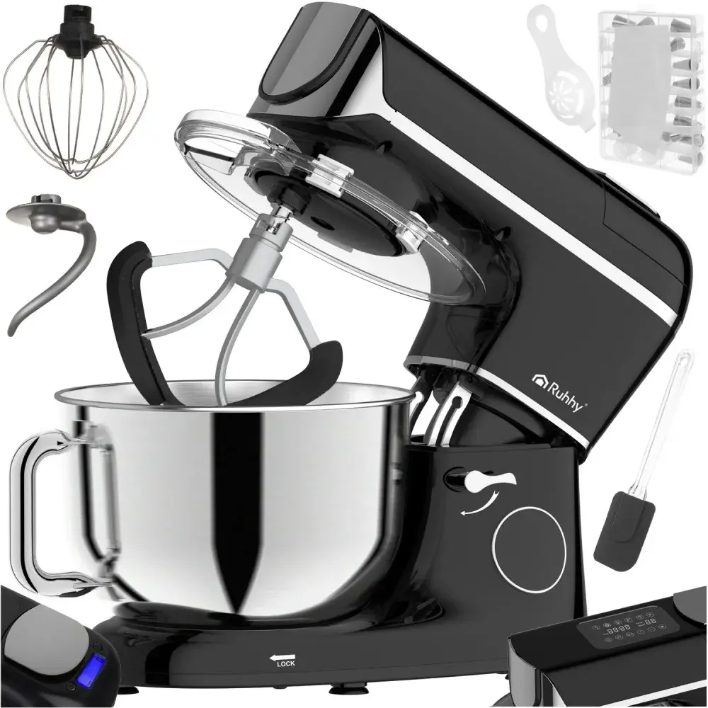 Kuchyňský robot s vyhřívanou mísou a váhou Ruhhy 25729, 2000 W