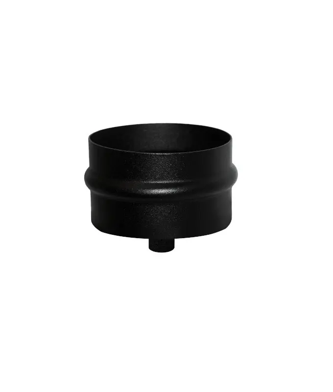 Odkapávač kondenzátu pro peletová kamna PRODMAX 80 mm, 1,2 mm, černý