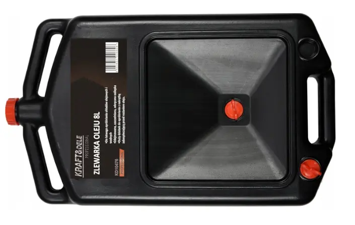 Nádoba na vypouštění oleje Kraft&Dele KD10476, 8 l