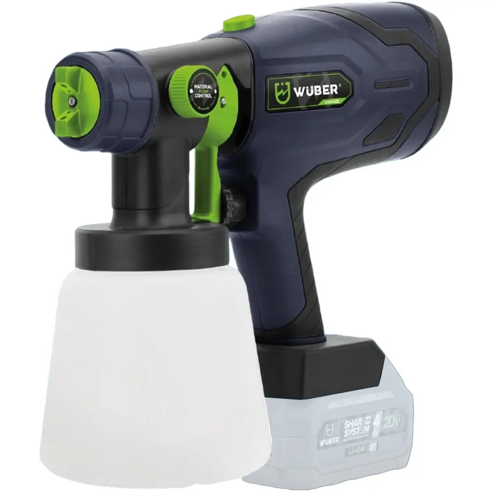 Aku stříkací pistole Wuber W04323, 20V, 200 W