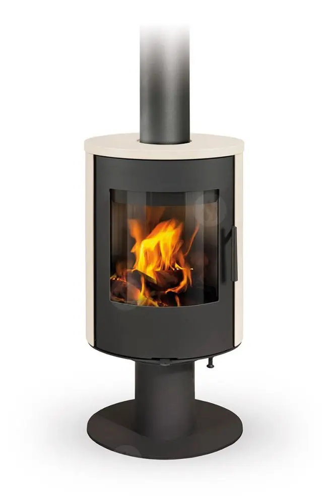 ROMOTOP krbová kamna  EVORA T 01 keramika - Champagne 30301