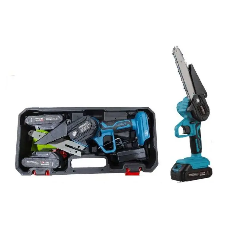 Akumulátorová řetězová pila Kraft&Dele KD10646, 6", 21 V, 2× baterie