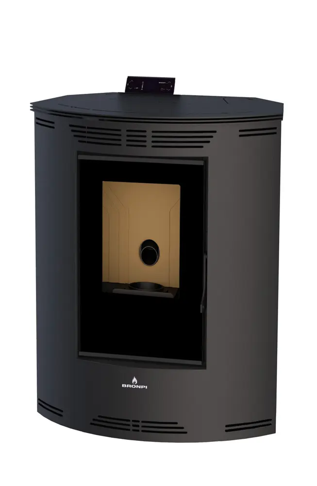 Peletová kamna BRONPI PRINCESA, 10,3 kW, černá