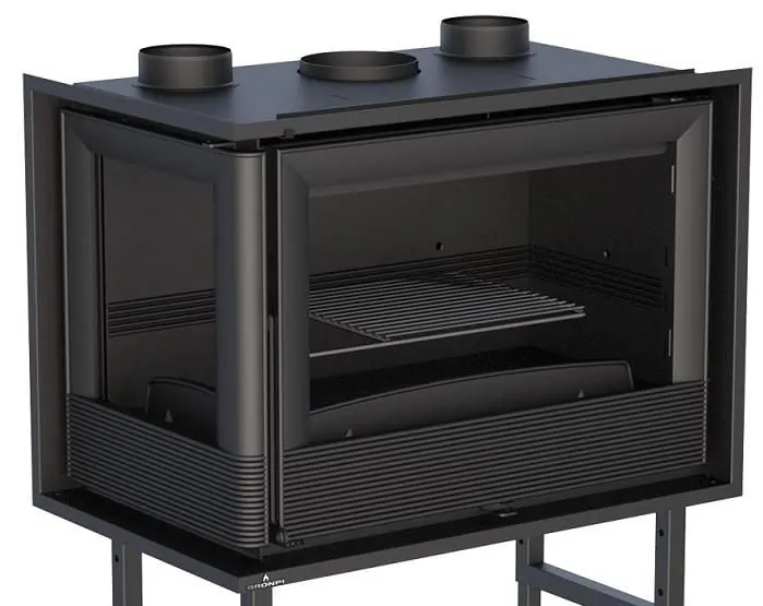 Krbová vložka BRONPI PARIS 70 Vision levé prosklení, 11 kW