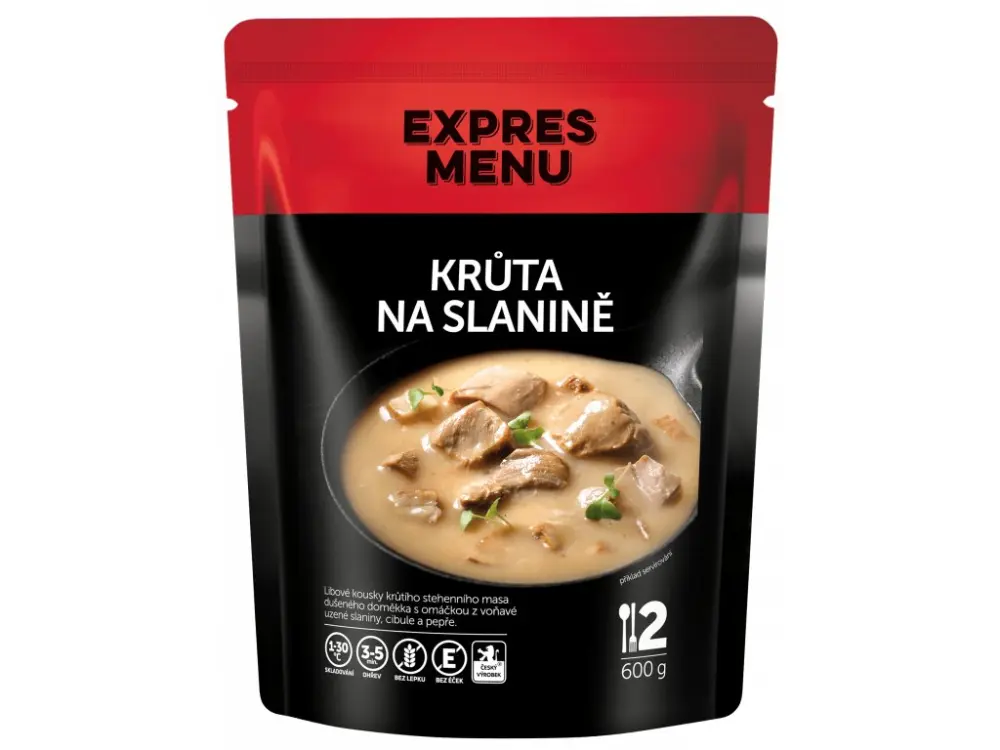 Krůta na slanině EXPRES MENU 600 g