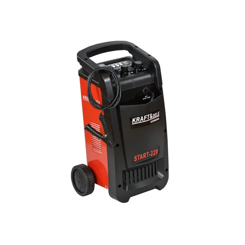 Autonabíječka s vozíkem Kraft&Dele KD1902, 250 A, 12/24 V