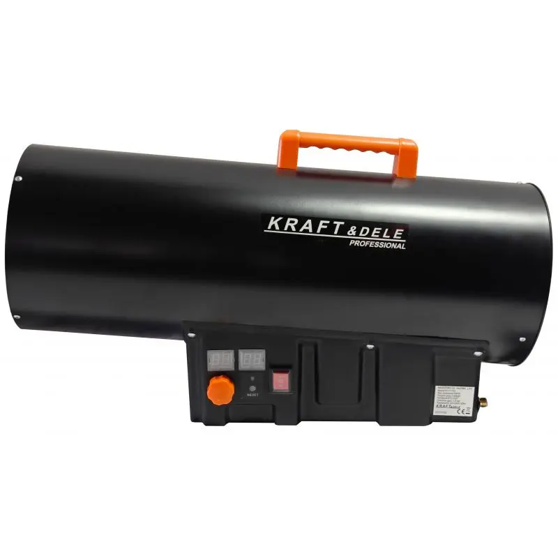 Plynový ohřívač Kraft&Dele KD11702, s termostatem, 60 kW