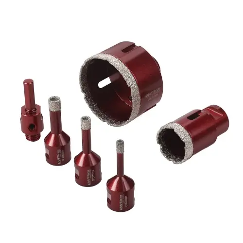 Sada diamantových korunek KRAFT&DELE KD5953, 6 ks, 6–68 mm