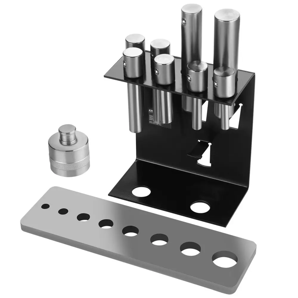 Sada adaptérů pro hydraulické lisy KRAFT&DELE KD5877, 2–20 t