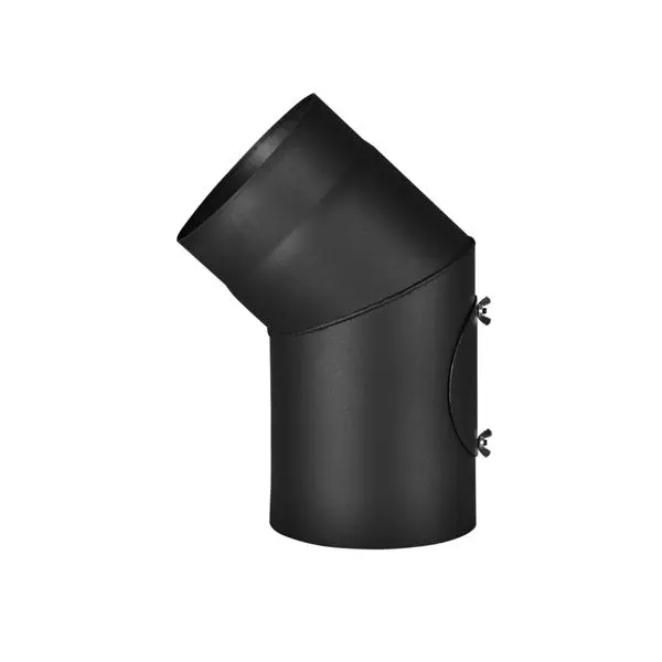 MORAFIS koleno 45*/145mm/1,5mm s čistícím otvorem