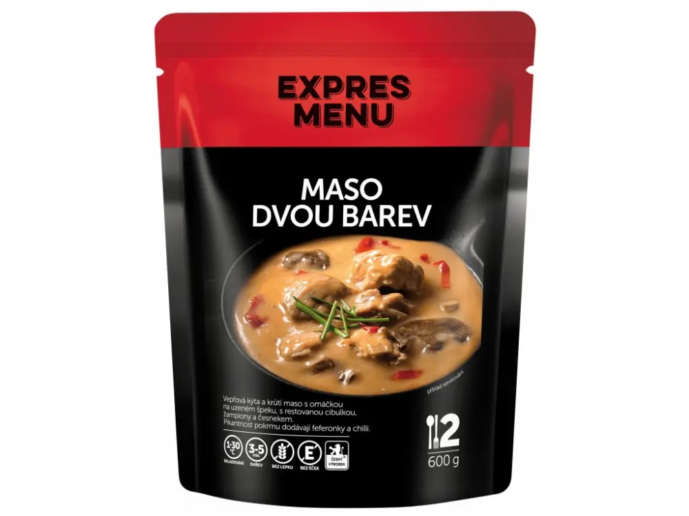 EXPRES MENU Maso dvou barev 2 porce