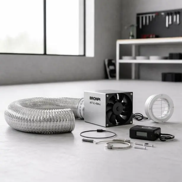 Sada rozvodu vzduchu BRONPI 5 m (KIT-C-9P)