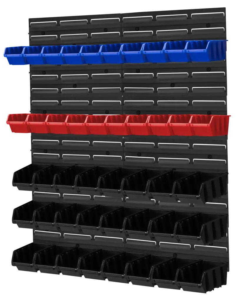 Dílenská stěna s organizéry KRAFT&DELE KD11864, 78 × 78 cm