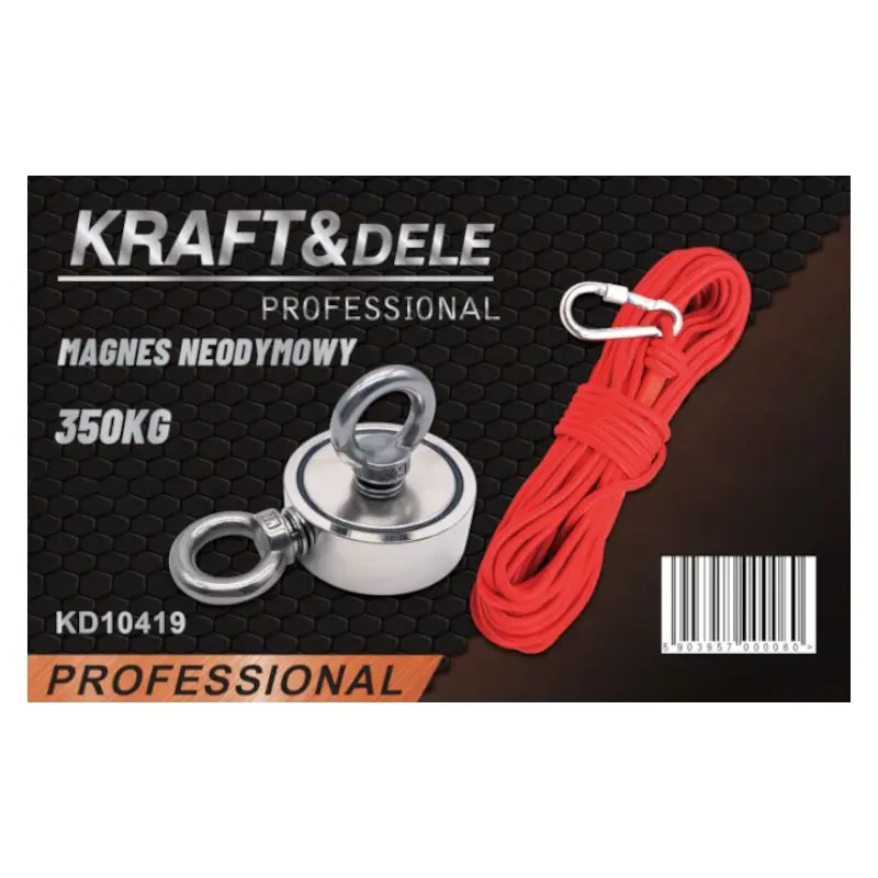 Neodymový magnetický držák Kraft&Dele KD10419, 350 kg