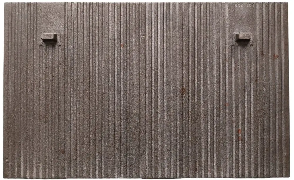 Zadní deska Uniflam 700 kazeta 600124, díl č.9 (46x28,5) - pruhy