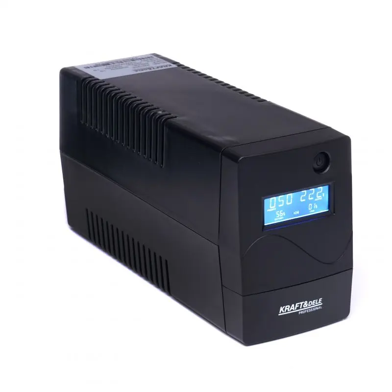 Záložní zdroj UPS Kraft&Dele KD1928, 1000 VA, LCD