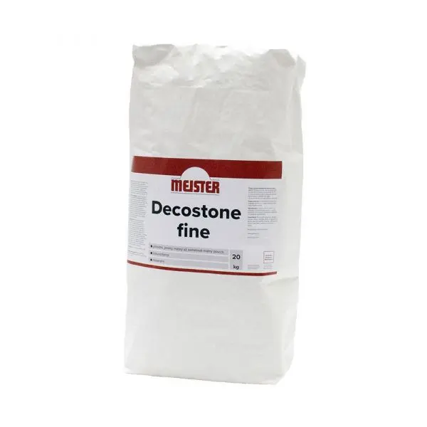 MEISTER DECOSTONE - designová tónovací omítka jemná bílá