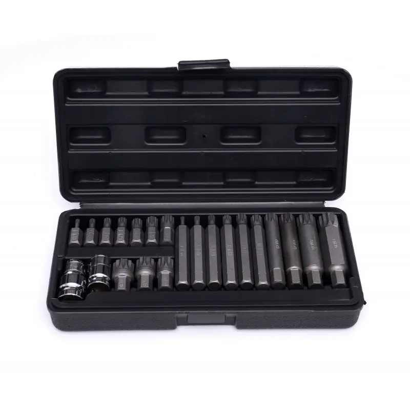 Sada bitů M4–M18 Spline Kraft&Dele KD10539, 22 ks