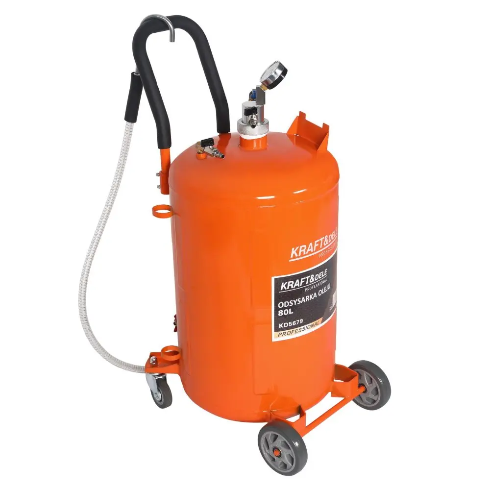 Pneumatická odsávačka oleje KRAFT&DELE KD5679, 80 l