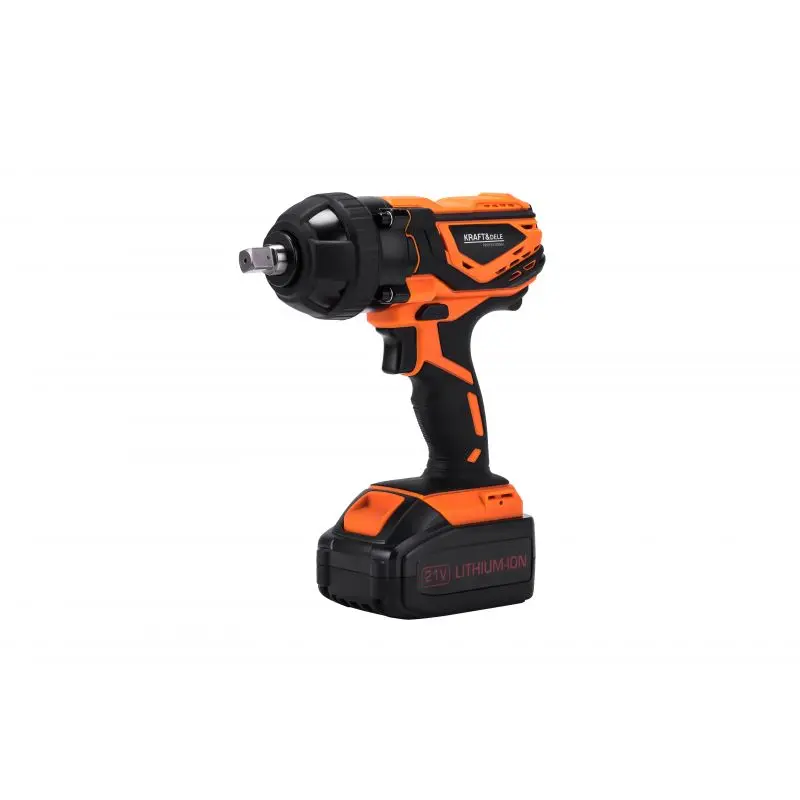 Akumulátorový rázový utahovák Kraft&Dele KD5465, 21 V, baterie a nabíječka