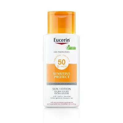 EUCERIN SUN mléko na opal.Sensitive SPF50+ 150ml