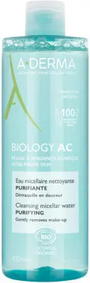 A-DERMA BIOLOGY AC Čisticí micelární voda 400ml