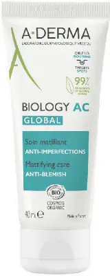 A-DERMA BIOLOGY AC Global Zmatňující péče 40ml
