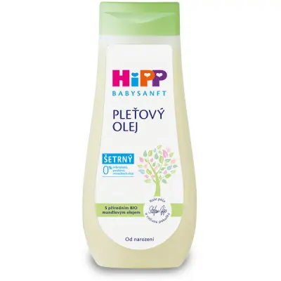 HiPP Babysanft Přírodní pleťový olej 200ml - nové složení