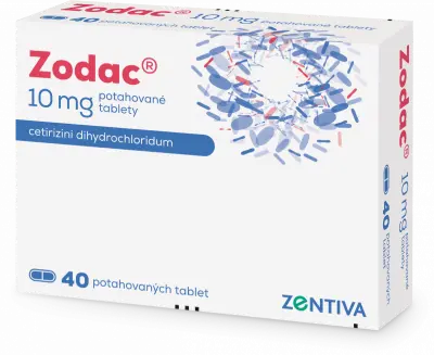 Zodac 10mg 40 tablety