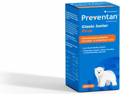 Preventan Clasic Junior sirup 250 ml