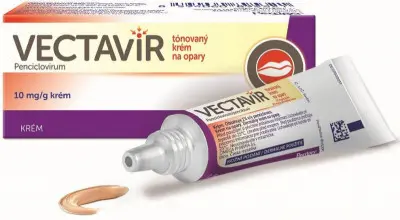 Vectavir tónovaný krém na opary 2g