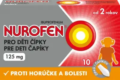 Nurofen Pro Děti 125mg 10 čípku