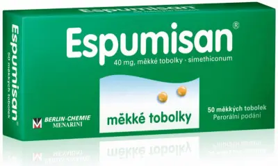 ESPUMISAN POR 40MG CPS MOL 50