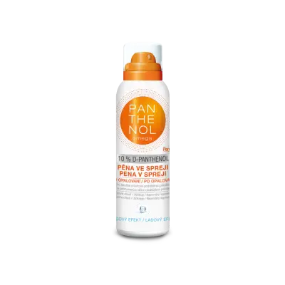 Panthenol Omega Chladivá pěna ve spreji 10% 150 ml