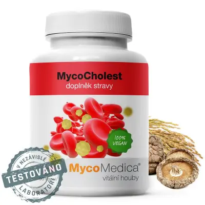 MYCOMEDICA MycoCholest 120 rostlinných kapslí