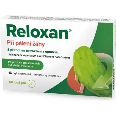 Reloxan Mint 16 žvýkacích tablet