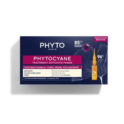 PHYTO PHYTOC.Péče proti reak.vyp.vlasů ženy 12x5 ml