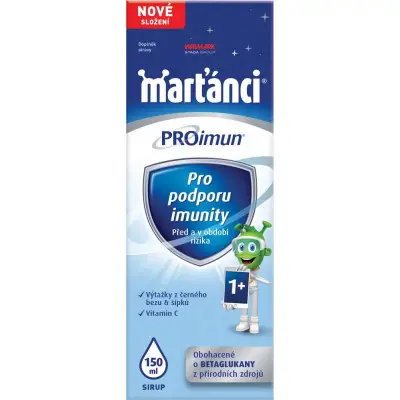 Multivitamin Marťánci Proimun sirup 150ml Walmark