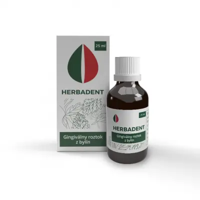 Herbadent roztok na dásně 25ml