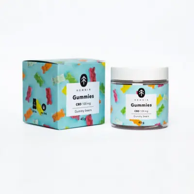 Hemnia Gummies medvídci bonbóny 100mg CBD 45g