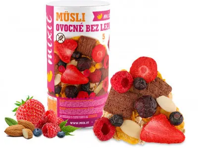 Mixit Ovocné müsli bez lepku 290g