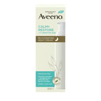 Aveeno Calm + Restore hydratační noční krém 50 ml