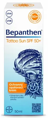 Bepanthen Tattoo Sun opalovací krém SPF50+ 50ml