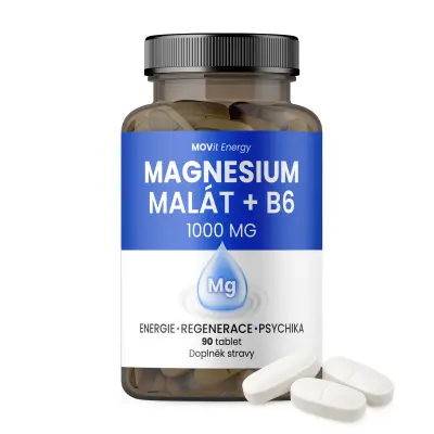 MOVit Magnesium Malát + B6 90 tablet