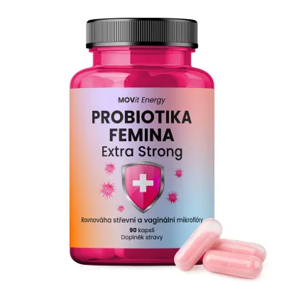 Probiotika FEMINA EXTRA STRONG MOVit 90 kapslí